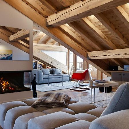 Appartement Contemporain Avec Sauna, Cheminee Et Parking Au Centre De Courchevel 1850 - Fr-1-564-35 Экстерьер фото